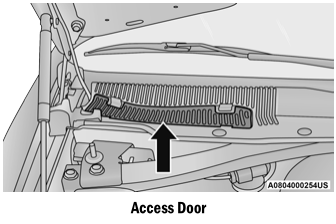 Dodge Charger. Air Conditioner Maintenance