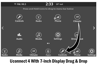Dodge Charger. Drag & Drop Menu Bar