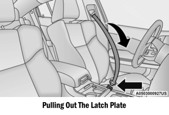 Dodge Charger. Lap/Shoulder Belt Operating Instructions