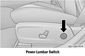 Dodge Charger. Power Lumbar — If Equipped