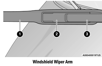 Dodge Charger. Windshield Wiper Blades